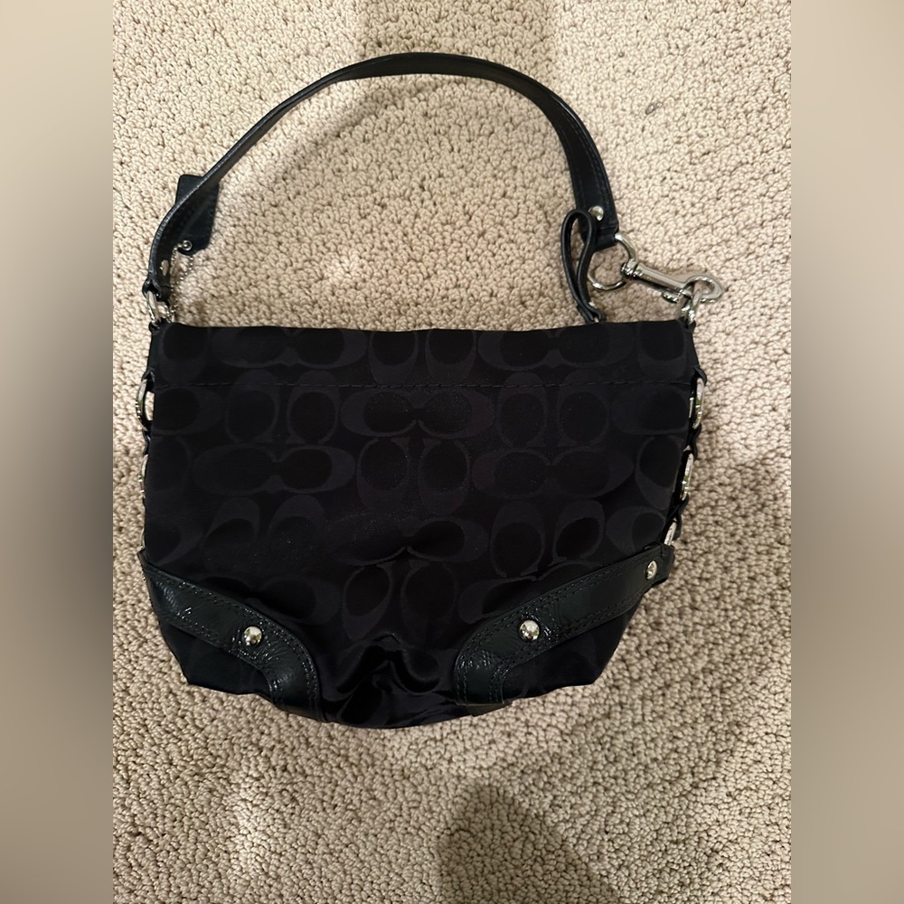 Super trendy vintage (at least 15-20 yrs old) coach shoulder bag